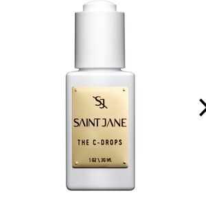 SAINT JANE BEAUTY 20% Vitamin C Glow Drops Brightening Serum NIB Clean Beauty